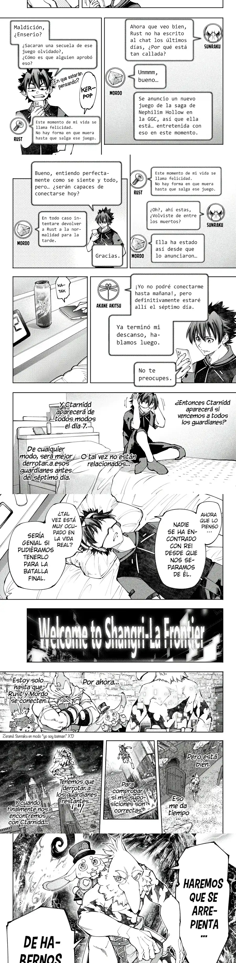 Read Shangri La Frontier ES Manga Online
