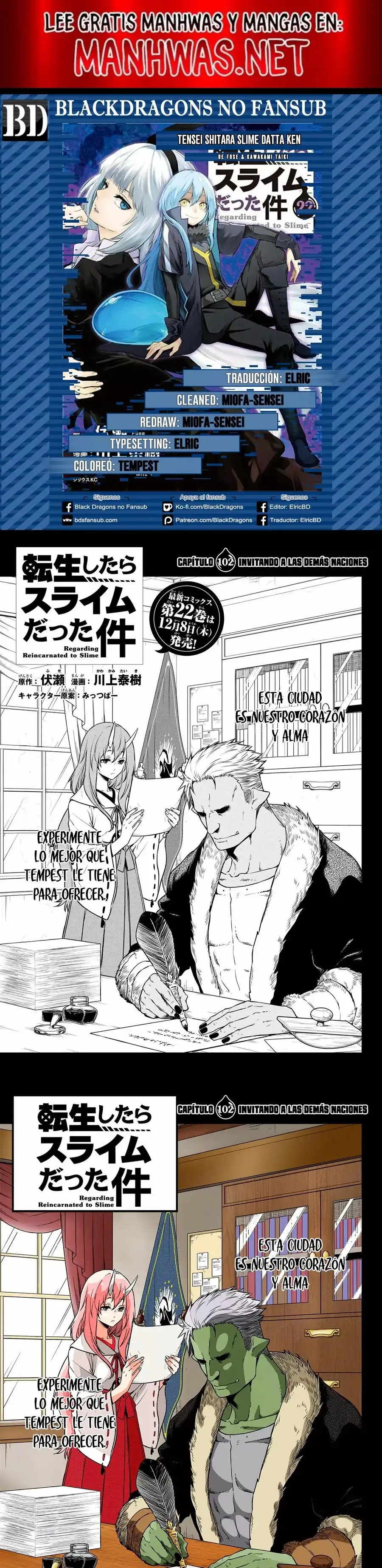 Read Tensei Shitara Slime Datta Ken ES Manga Online
