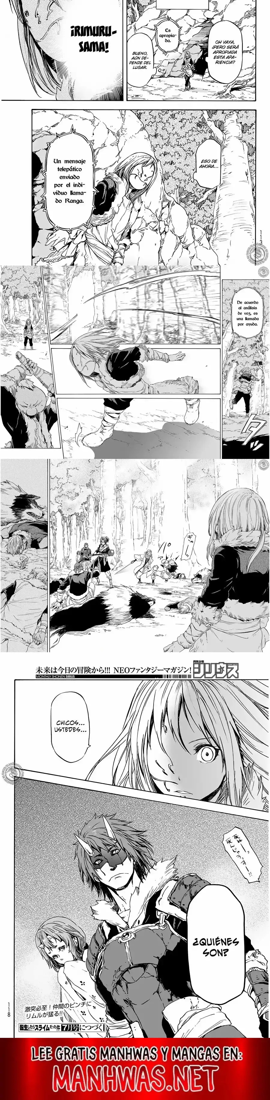 Read Tensei Shitara Slime Datta Ken ES Manga Online
