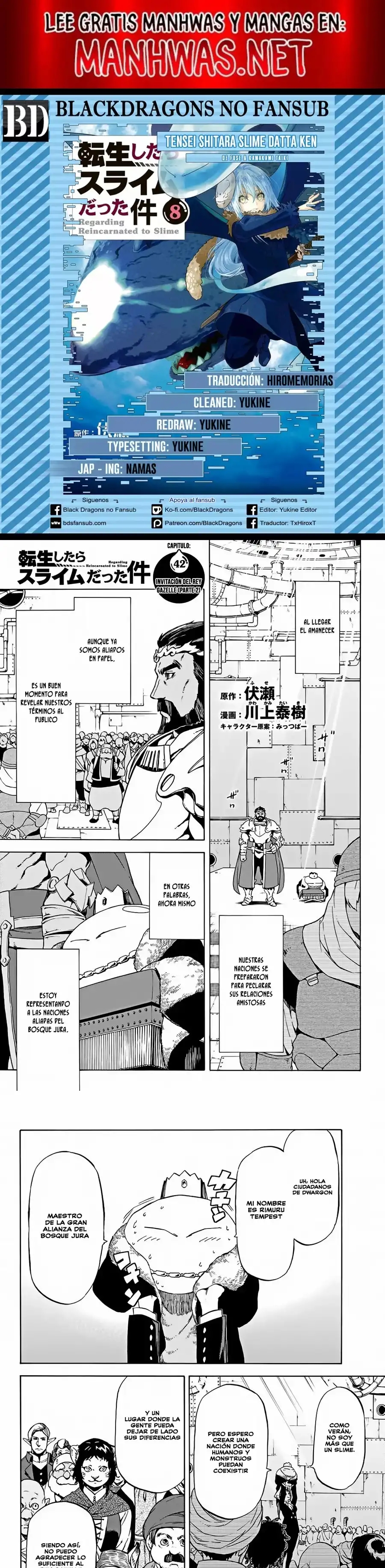 Read Tensei Shitara Slime Datta Ken ES Manga Online