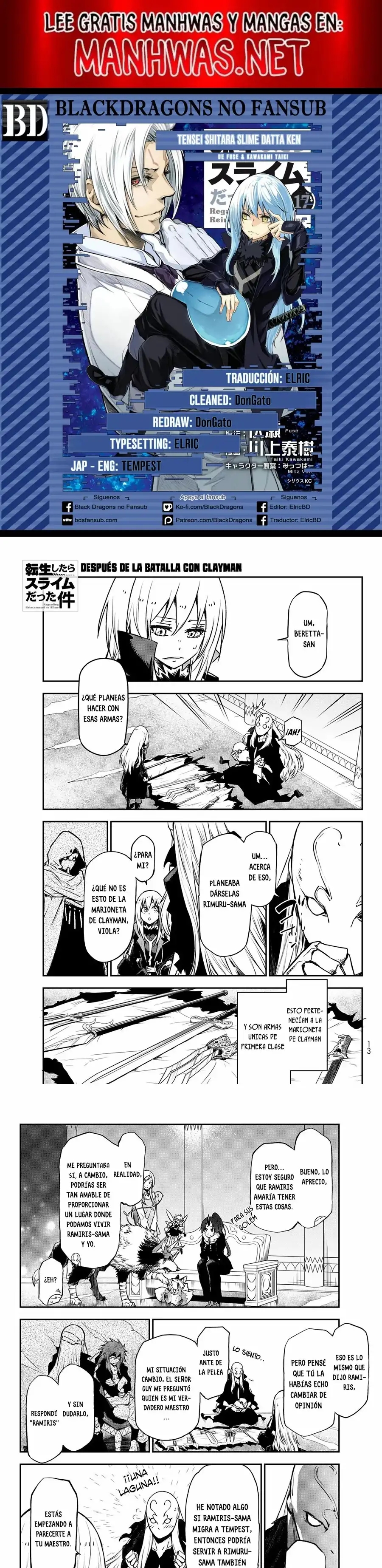 Read Tensei Shitara Slime Datta Ken ES Manga Online